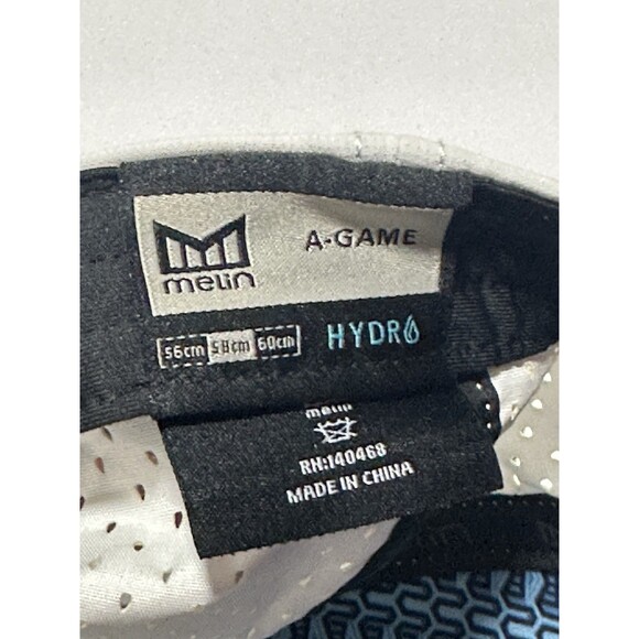 Melin Hydro A - Game Beam Snapback Hat White & Grey One Size - Picture 5 of 8